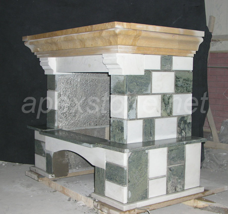 Marble Fireplace 005